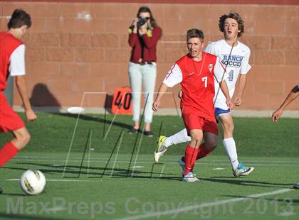 Thumbnail 1 in Highlands Ranch vs. Denver East (CHSAA 5A First Round) photogallery.