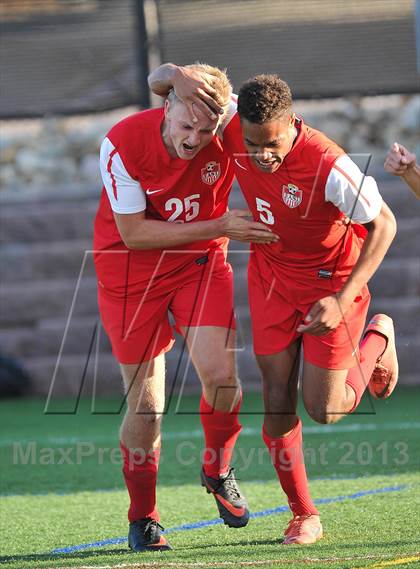 Thumbnail 2 in Highlands Ranch vs. Denver East (CHSAA 5A First Round) photogallery.