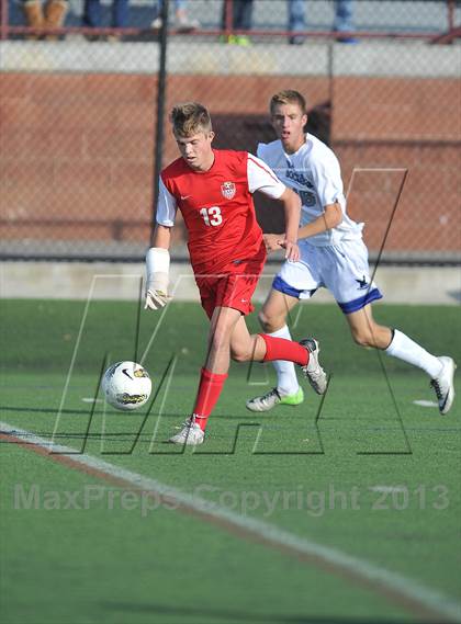 Thumbnail 3 in Highlands Ranch vs. Denver East (CHSAA 5A First Round) photogallery.