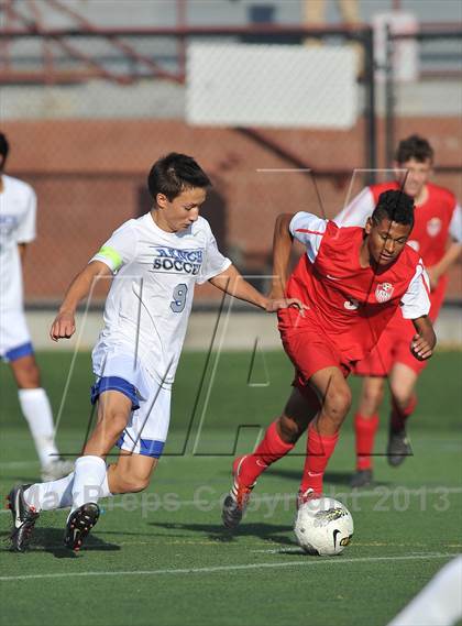Thumbnail 3 in Highlands Ranch vs. Denver East (CHSAA 5A First Round) photogallery.