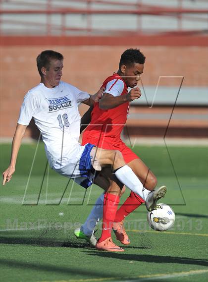 Thumbnail 2 in Highlands Ranch vs. Denver East (CHSAA 5A First Round) photogallery.