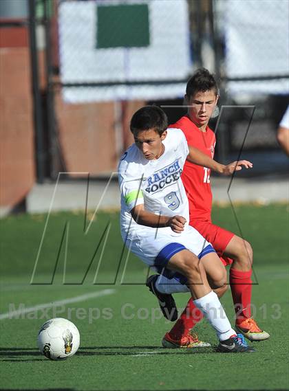 Thumbnail 3 in Highlands Ranch vs. Denver East (CHSAA 5A First Round) photogallery.
