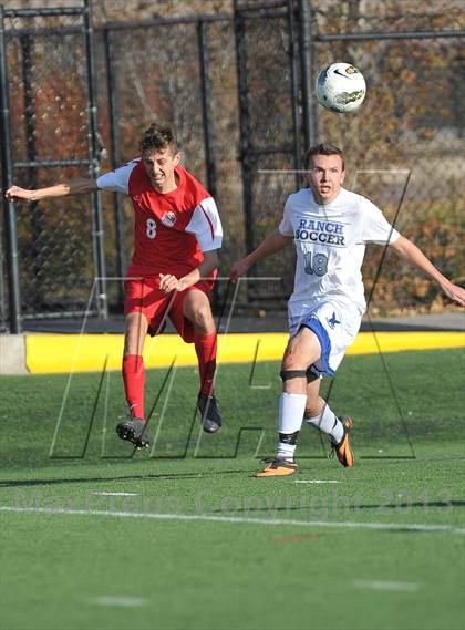 Thumbnail 2 in Highlands Ranch vs. Denver East (CHSAA 5A First Round) photogallery.