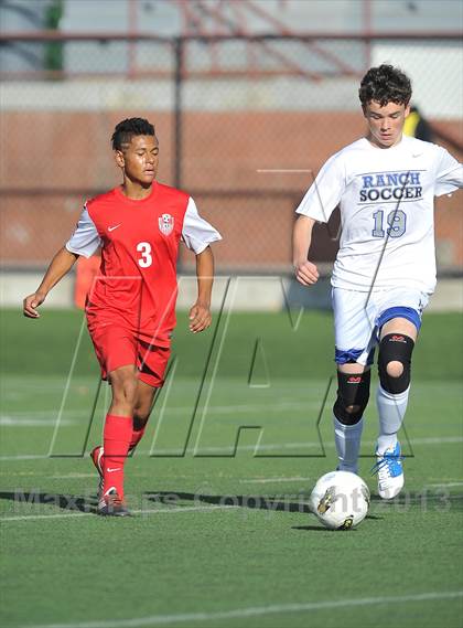Thumbnail 3 in Highlands Ranch vs. Denver East (CHSAA 5A First Round) photogallery.