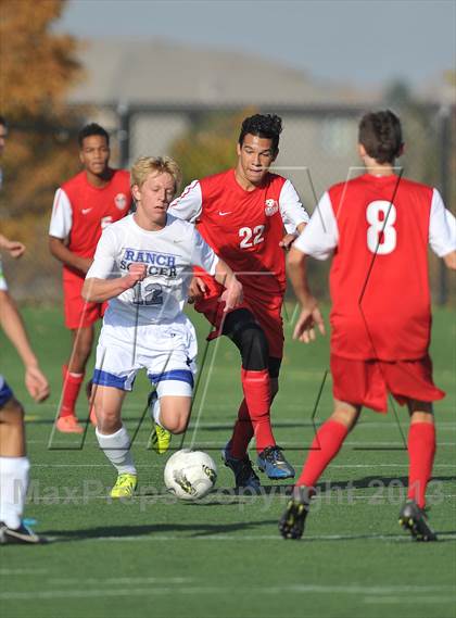 Thumbnail 3 in Highlands Ranch vs. Denver East (CHSAA 5A First Round) photogallery.