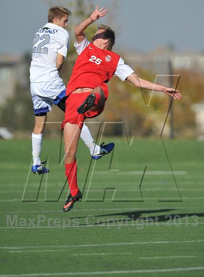 Thumbnail 3 in Highlands Ranch vs. Denver East (CHSAA 5A First Round) photogallery.