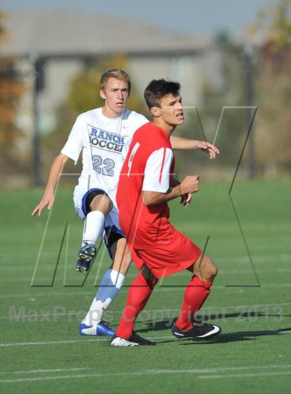 Thumbnail 3 in Highlands Ranch vs. Denver East (CHSAA 5A First Round) photogallery.