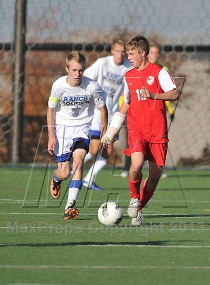Thumbnail 2 in Highlands Ranch vs. Denver East (CHSAA 5A First Round) photogallery.