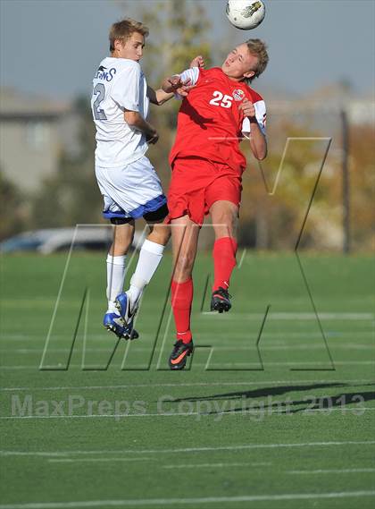 Thumbnail 1 in Highlands Ranch vs. Denver East (CHSAA 5A First Round) photogallery.