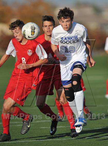 Thumbnail 1 in Highlands Ranch vs. Denver East (CHSAA 5A First Round) photogallery.