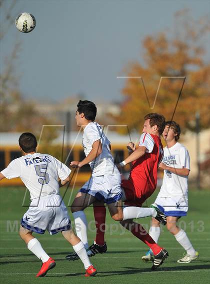 Thumbnail 2 in Highlands Ranch vs. Denver East (CHSAA 5A First Round) photogallery.
