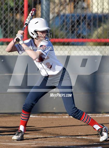 Thumbnail 2 in Las Plumas vs. Enterprise (Pleasant Valley Tournament) photogallery.