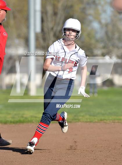 Thumbnail 3 in Las Plumas vs. Enterprise (Pleasant Valley Tournament) photogallery.
