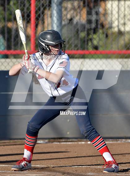 Thumbnail 2 in Las Plumas vs. Enterprise (Pleasant Valley Tournament) photogallery.