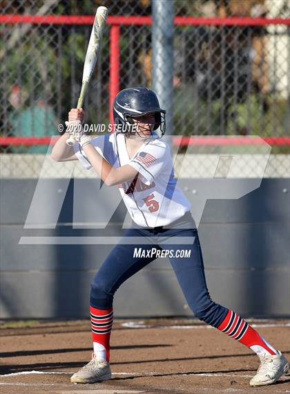 Thumbnail 3 in Las Plumas vs. Enterprise (Pleasant Valley Tournament) photogallery.
