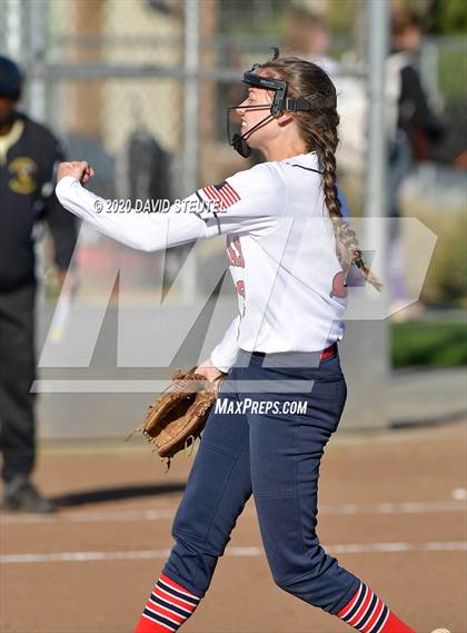 Thumbnail 2 in Las Plumas vs. Enterprise (Pleasant Valley Tournament) photogallery.