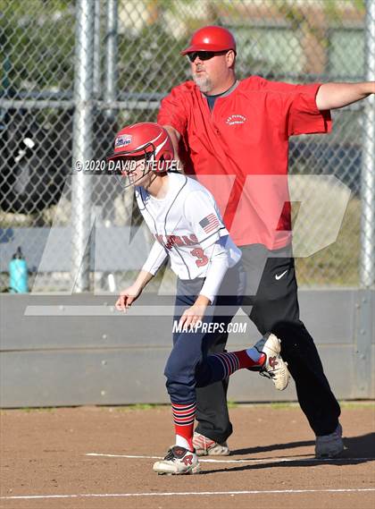 Thumbnail 3 in Las Plumas vs. Enterprise (Pleasant Valley Tournament) photogallery.