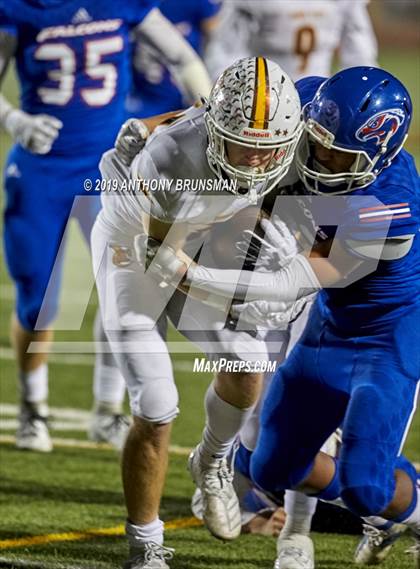 Thumbnail 2 in Yuba City @ Christian Brothers (CIF SJS D3 Playoffs) photogallery.