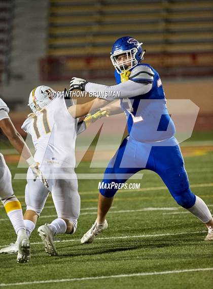 Thumbnail 2 in Yuba City @ Christian Brothers (CIF SJS D3 Playoffs) photogallery.