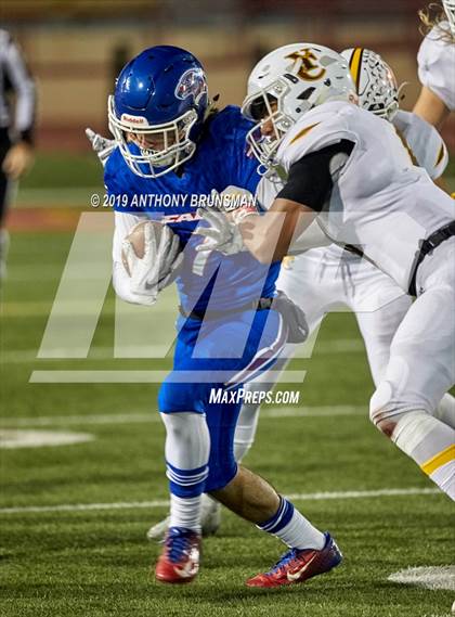 Thumbnail 1 in Yuba City @ Christian Brothers (CIF SJS D3 Playoffs) photogallery.
