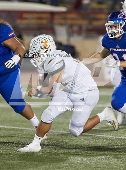 Thumbnail 2 in Yuba City @ Christian Brothers (CIF SJS D3 Playoffs) photogallery.