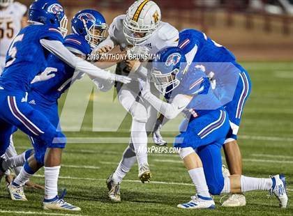 Thumbnail 2 in Yuba City @ Christian Brothers (CIF SJS D3 Playoffs) photogallery.