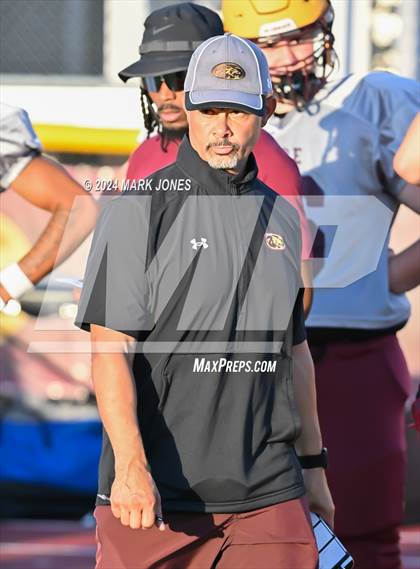 Thumbnail 3 in Red Mountain vs. Mountain Pointe (Scrimmage at Mountain Pointe) photogallery.