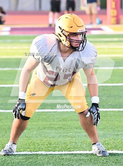 Thumbnail 3 in Red Mountain vs. Mountain Pointe (Scrimmage at Mountain Pointe) photogallery.