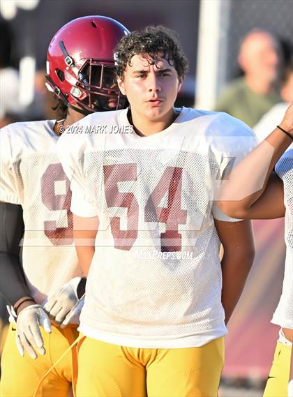Thumbnail 2 in Red Mountain vs. Mountain Pointe (Scrimmage at Mountain Pointe) photogallery.