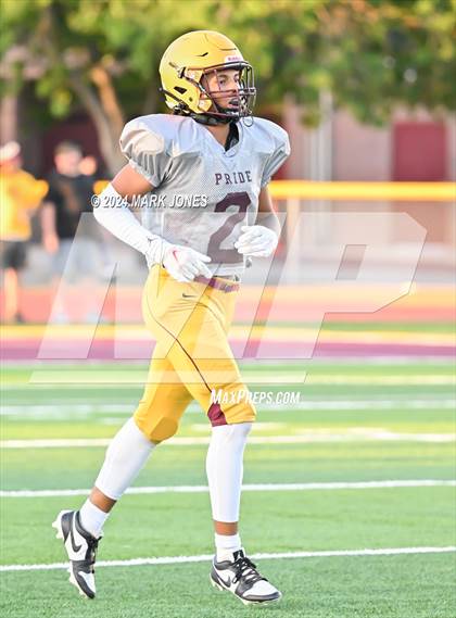 Thumbnail 1 in Red Mountain vs. Mountain Pointe (Scrimmage at Mountain Pointe) photogallery.