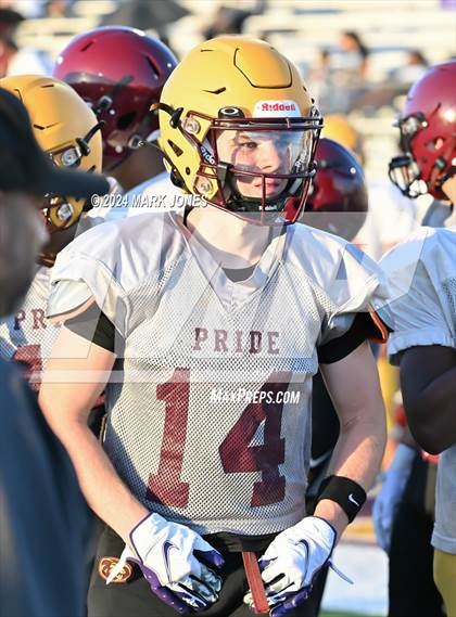Thumbnail 1 in Red Mountain vs. Mountain Pointe (Scrimmage at Mountain Pointe) photogallery.