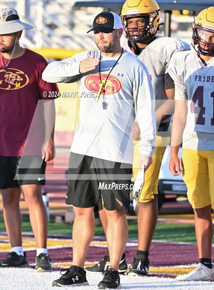 Thumbnail 1 in Red Mountain vs. Mountain Pointe (Scrimmage at Mountain Pointe) photogallery.