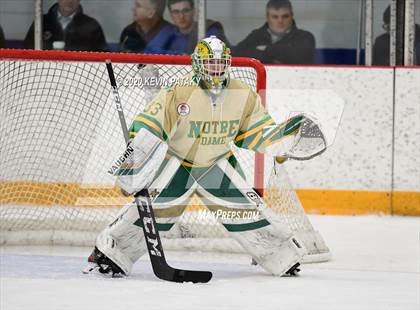 Thumbnail 3 in Notre Dame, WH vs. Fairfield Prep (SCC D1 Final) photogallery.
