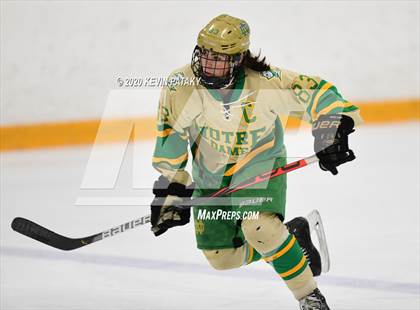 Thumbnail 2 in Notre Dame, WH vs. Fairfield Prep (SCC D1 Final) photogallery.