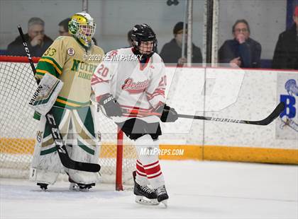 Thumbnail 3 in Notre Dame, WH vs. Fairfield Prep (SCC D1 Final) photogallery.