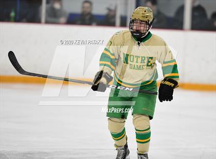 Thumbnail 3 in Notre Dame, WH vs. Fairfield Prep (SCC D1 Final) photogallery.