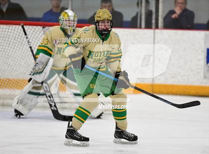 Thumbnail 3 in Notre Dame, WH vs. Fairfield Prep (SCC D1 Final) photogallery.