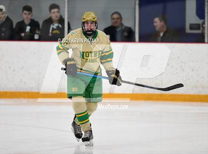 Thumbnail 3 in Notre Dame, WH vs. Fairfield Prep (SCC D1 Final) photogallery.