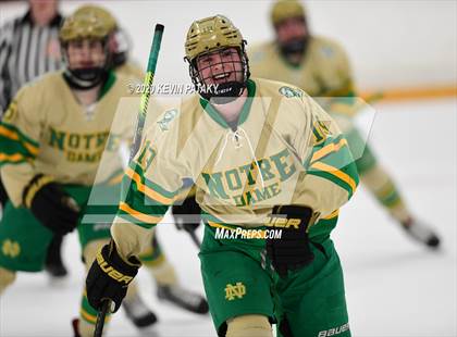 Thumbnail 3 in Notre Dame, WH vs. Fairfield Prep (SCC D1 Final) photogallery.