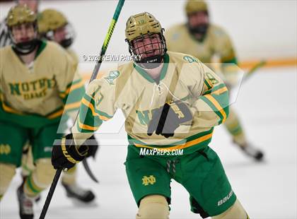 Thumbnail 2 in Notre Dame, WH vs. Fairfield Prep (SCC D1 Final) photogallery.
