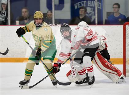 Thumbnail 3 in Notre Dame, WH vs. Fairfield Prep (SCC D1 Final) photogallery.