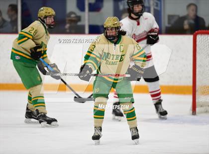 Thumbnail 2 in Notre Dame, WH vs. Fairfield Prep (SCC D1 Final) photogallery.
