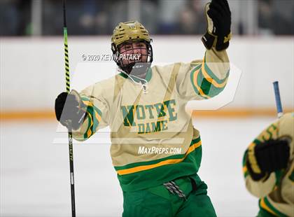 Thumbnail 3 in Notre Dame, WH vs. Fairfield Prep (SCC D1 Final) photogallery.