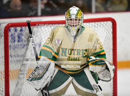 Thumbnail 3 in Notre Dame, WH vs. Fairfield Prep (SCC D1 Final) photogallery.