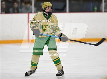 Thumbnail 3 in Notre Dame, WH vs. Fairfield Prep (SCC D1 Final) photogallery.