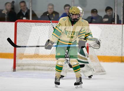 Thumbnail 2 in Notre Dame, WH vs. Fairfield Prep (SCC D1 Final) photogallery.