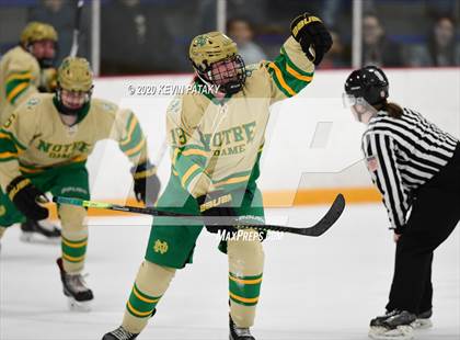 Thumbnail 1 in Notre Dame, WH vs. Fairfield Prep (SCC D1 Final) photogallery.