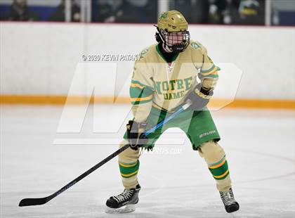 Thumbnail 2 in Notre Dame, WH vs. Fairfield Prep (SCC D1 Final) photogallery.