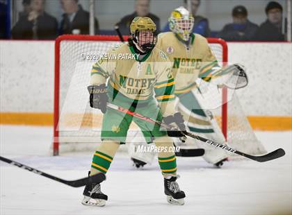 Thumbnail 1 in Notre Dame, WH vs. Fairfield Prep (SCC D1 Final) photogallery.