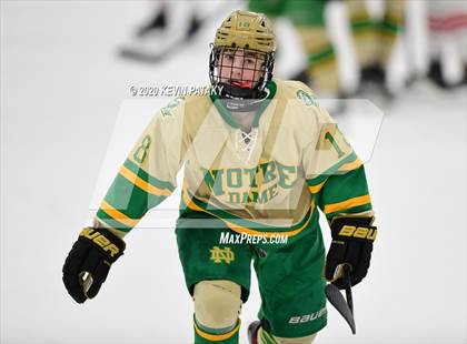 Thumbnail 1 in Notre Dame, WH vs. Fairfield Prep (SCC D1 Final) photogallery.